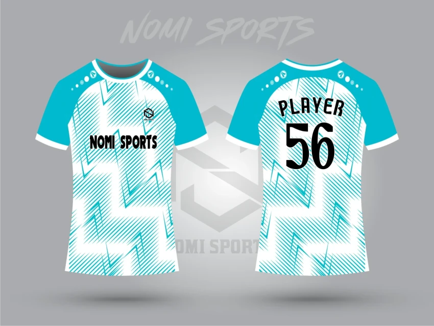 futuristic neon jersey graphics